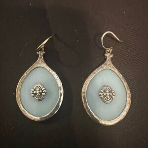 Silpada Blue stone earrings